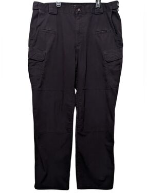 5.11 Tactical Black Cargo Pants with Multiple Utility Pockets